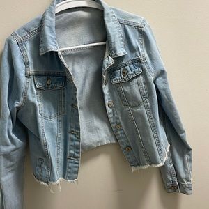 Cropped Jean Jacket
